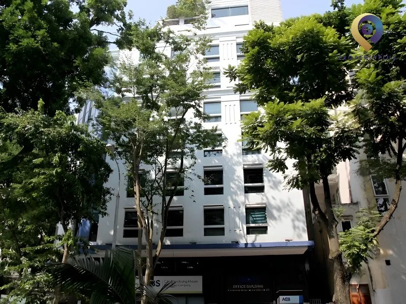 Mặt ngoài Tòa Nhà ACB Office Building nhìn từ phía trước
